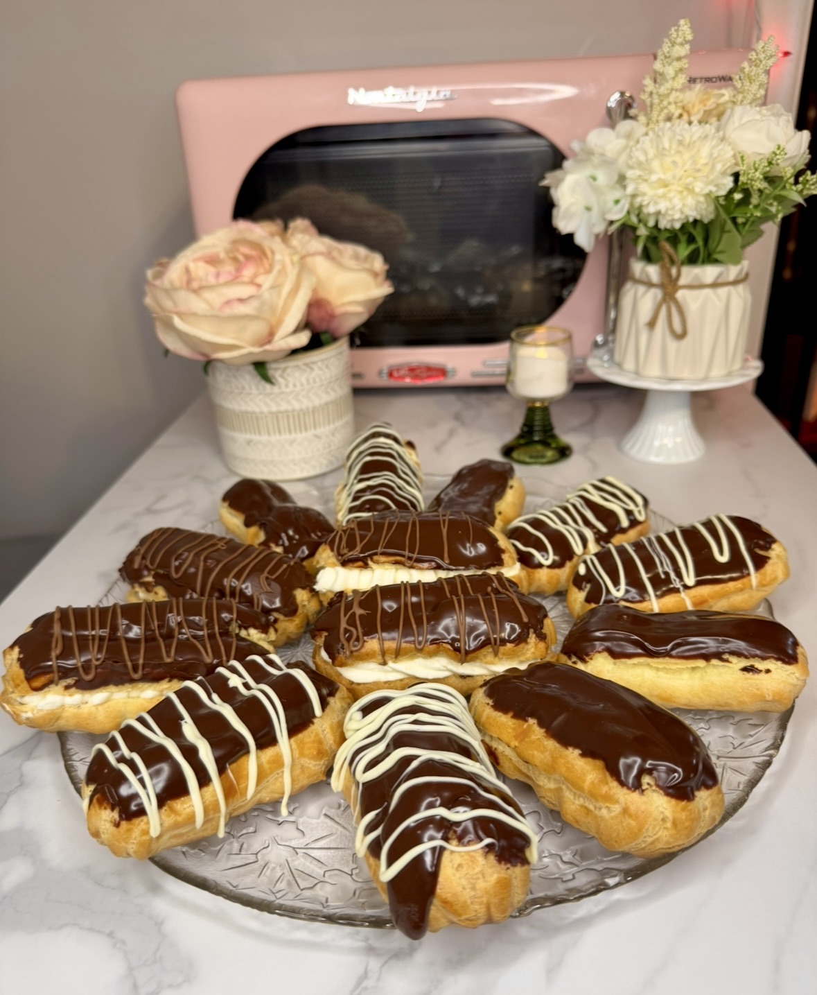 Chocolate Eclairs Recipe – Midnight Munchies & More!